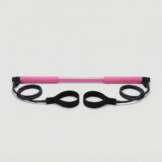 Kit Barra de Pilates con Bandas Elásticas de Resistencia