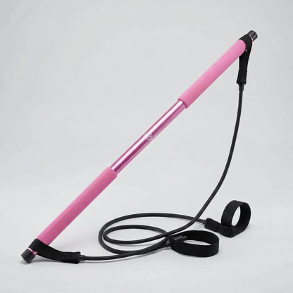 Kit Barra de Pilates con Bandas Elásticas de Resistencia