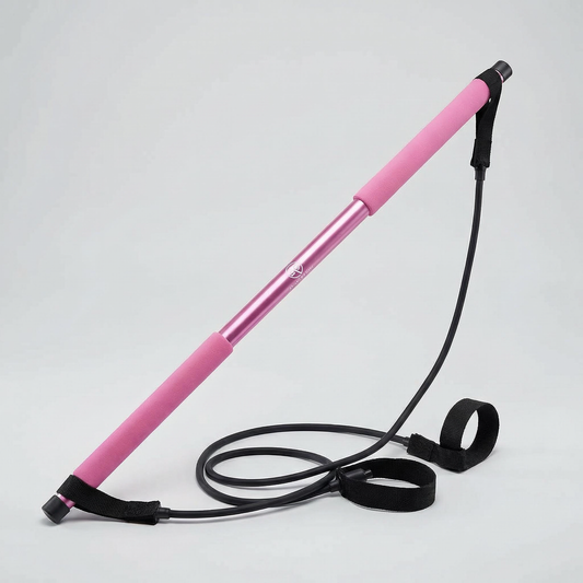 Kit Barra de Pilates con Bandas Elásticas de Resistencia