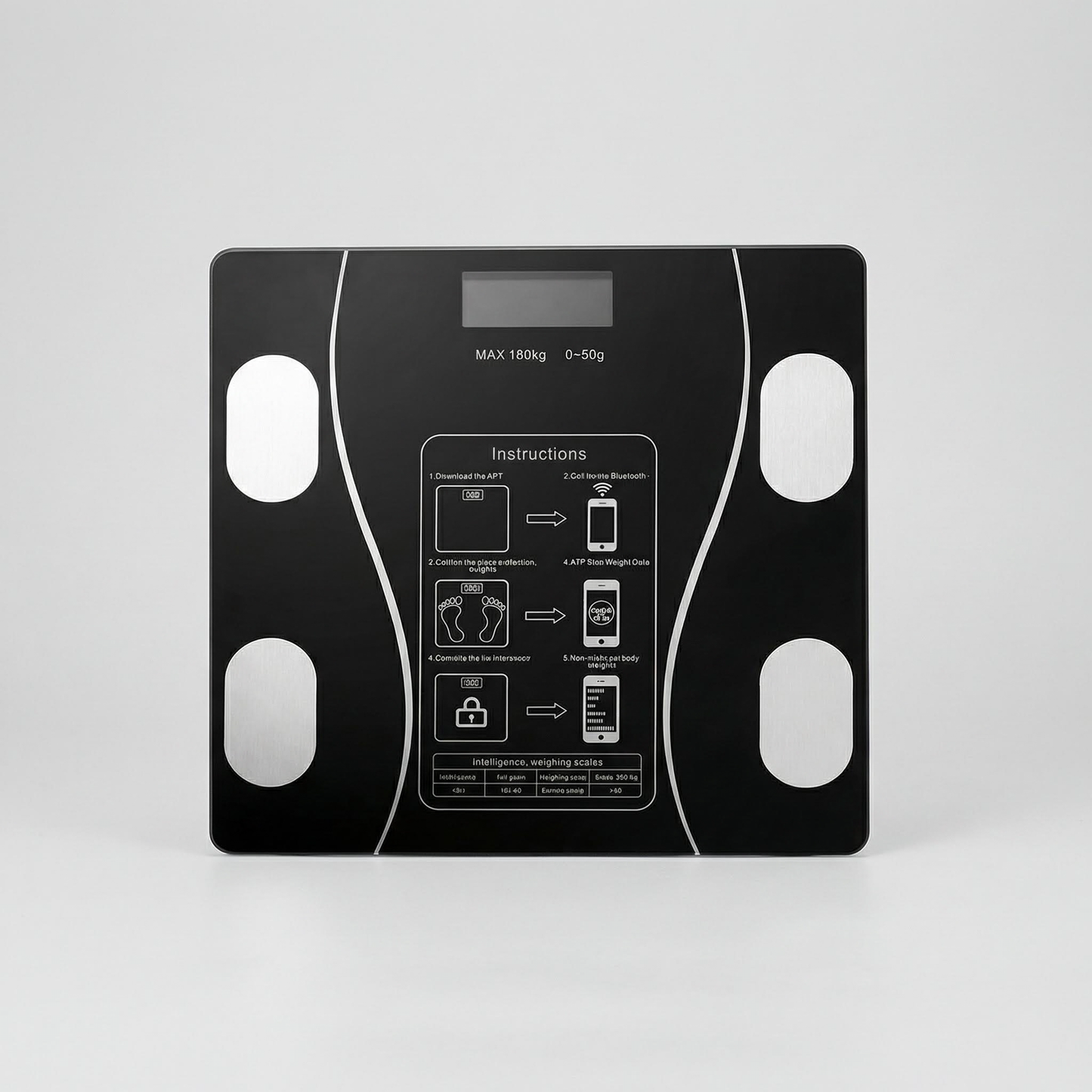 Combo Rueda Abdominal con Rebote Automático + Balanza Digital Bluetooth